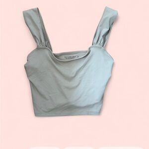 Abercrombie & Fitch Soft Cream Tank Top
